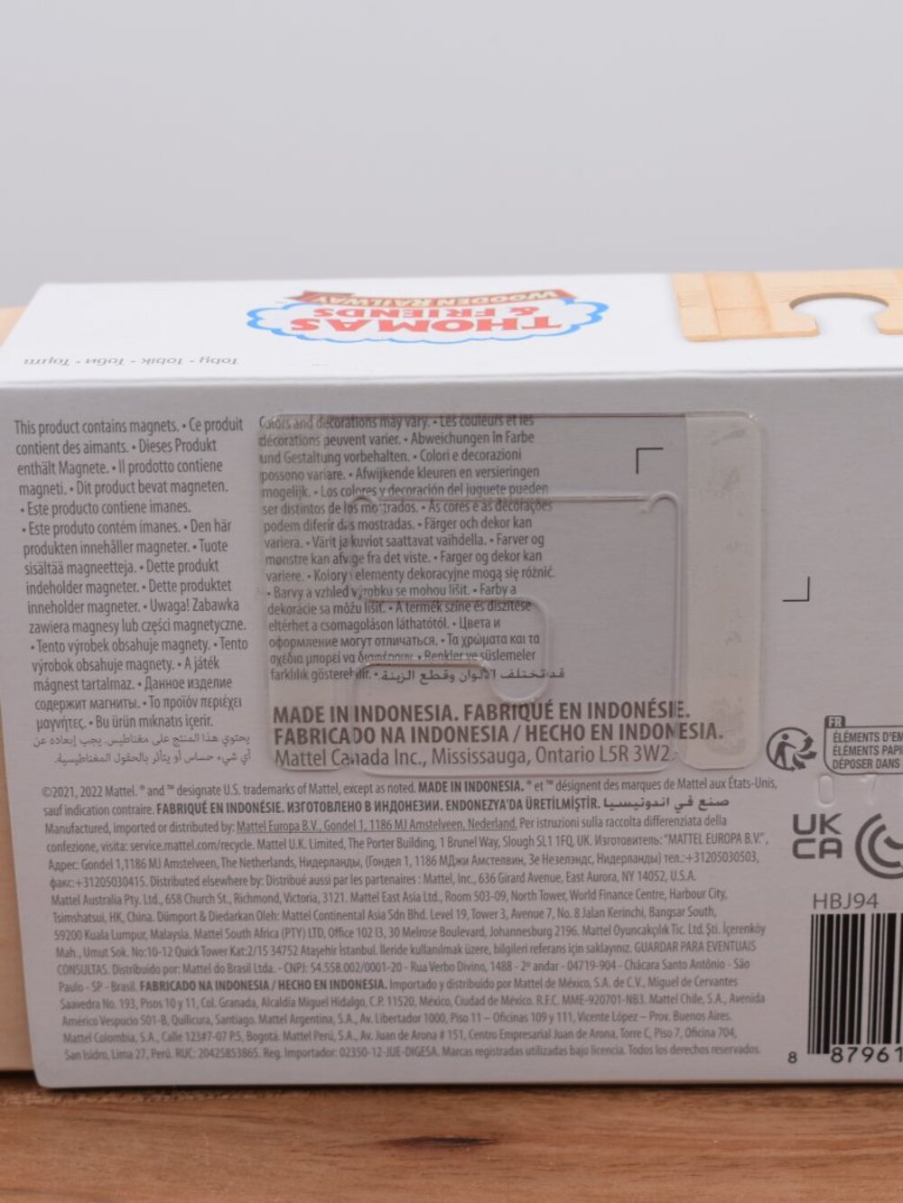 Toby Fisher Price Thomas & Friends Wooden Railway Tram Train New in Box! 2021 - Picture 6 of 7